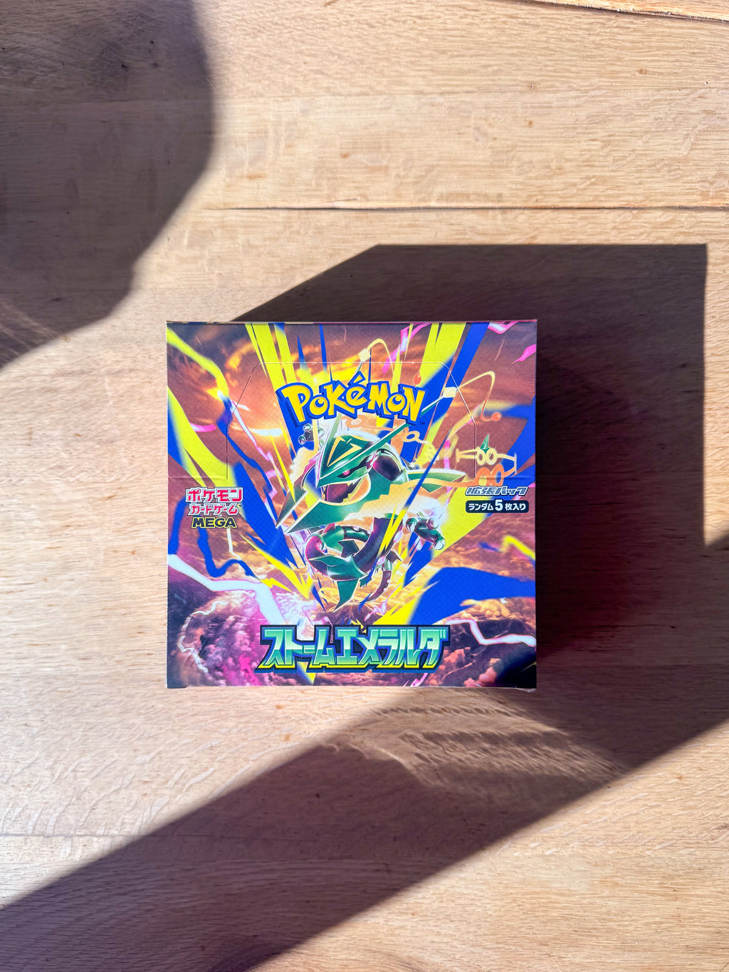 (Japanese) Pokèmon: Storm Emeralda M6 Sealed Booster Box (30 Packs)