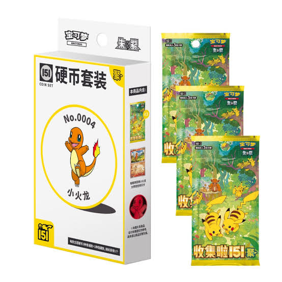 (Chinese): Pokémon Collect 151 Gathering Coin Box