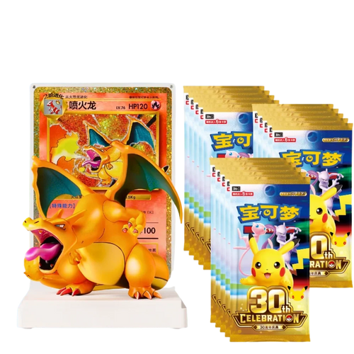 (Chinese) Pokèmon: 30th Anniversary Premium Charizard Collection